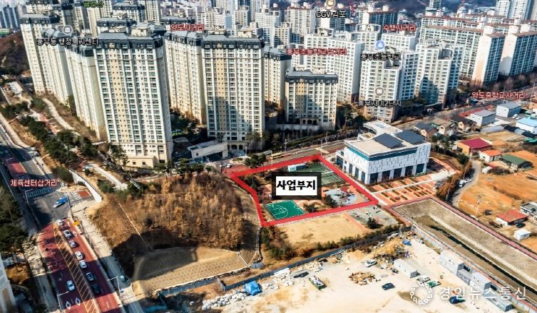 풍무 체육문화센터 사업부지